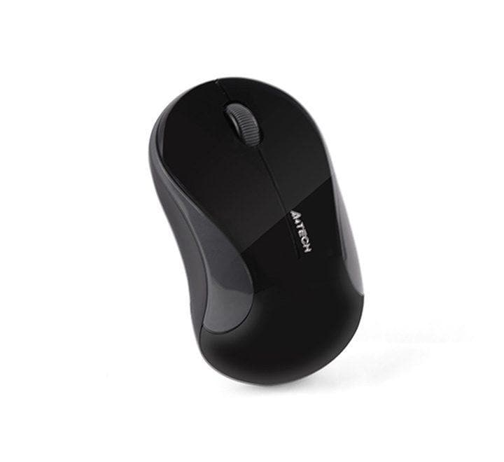 A4Tech Wireless Mouse G3-270N (Black/Grey), Mice, A4Tech - ICT.com.mm