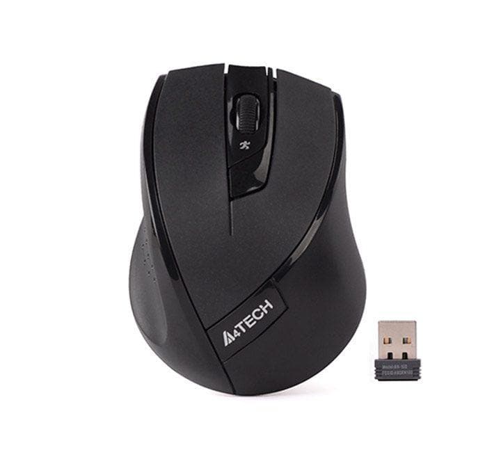 A4Tech Wireless Mouse G7-600NX (Black), Mice, A4Tech - ICT.com.mm