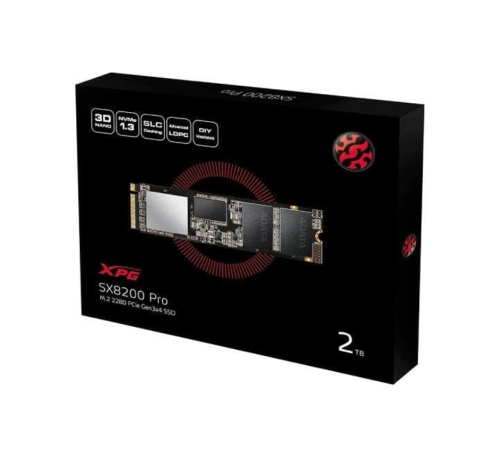 Adata XPG SX8200 Pro PCIe Gen3x4 M.2 2280 Solid State Drive (1TB), Internal SSDs, Adata - ICT.com.mm