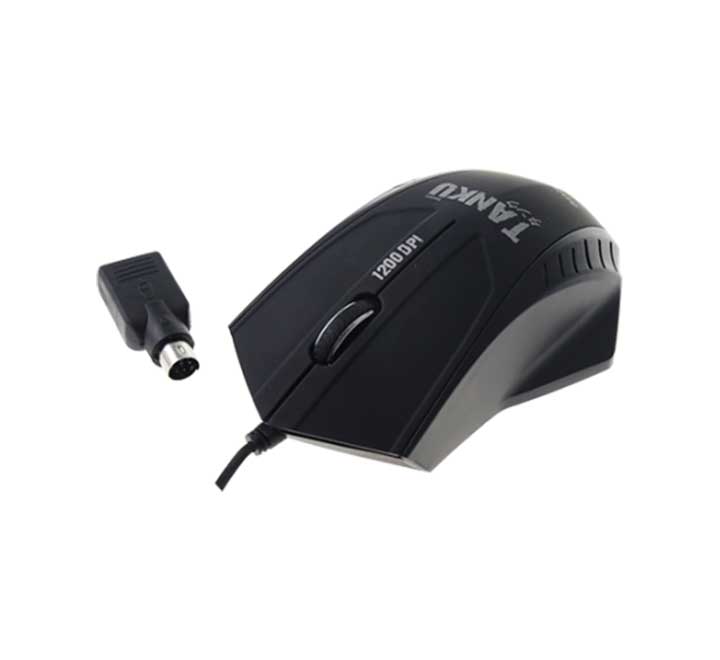 Anitech A538 Optical Mouse (Black), Mice, Anitech - ICT.com.mm