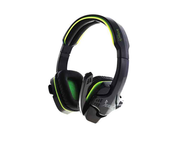 Anitech AK71 Gaming Headphone (Black), Gaming Headsets, Anitech - ICT.com.mm