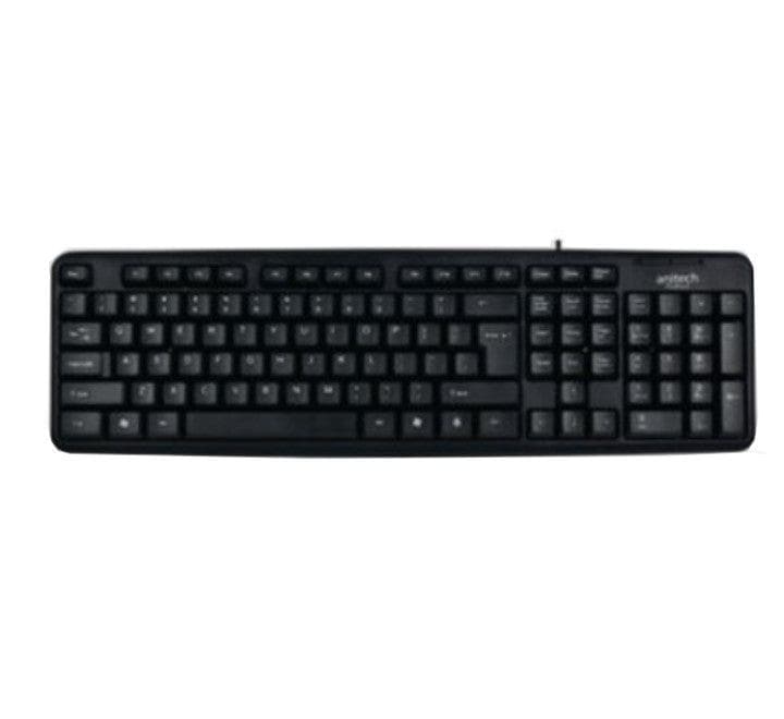Anitech P302 Wired Keyboard (Black), Keyboards, Anitech - ICT.com.mm