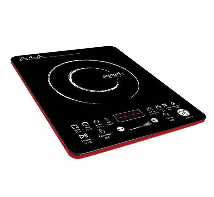 Anitech S100-RD Induction Cooker (Red), Gas & Electric Cookers, Anitech - ICT.com.mm