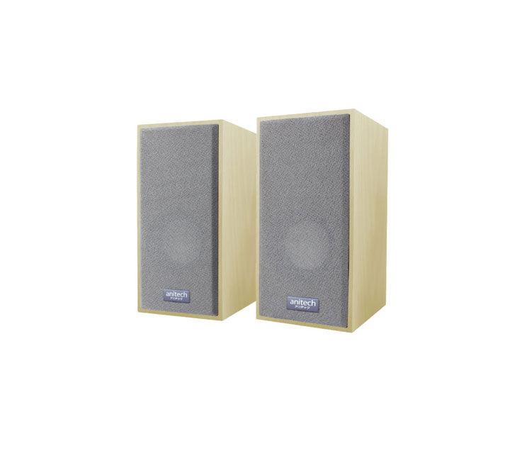 Anitech USB Speakers SK214WD (Wooden), Computer Speakers, Anitech - ICT.com.mm