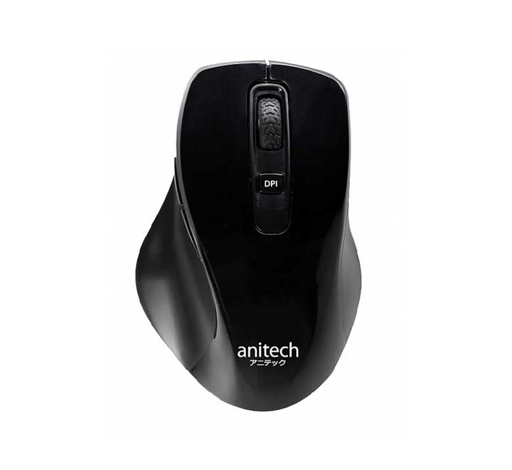 Anitech W219 Wireless Mouse (Black), Mice, Anitech - ICT.com.mm
