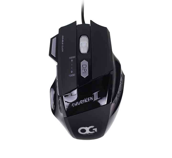 Anitech ZX890R Gaming Mouse (Black), Mice, Anitech - ICT.com.mm