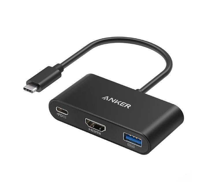 Anker Power Expand 3-in-1 USB-C Hub 90W Pass-Through Charging, Adapters & Chargers - PC, Anker - ICT.com.mm