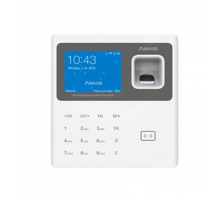 ANVIZ W1 Pro Fingerprint Attendance Machine and Access Control, Attendance & Time Recorders, ANVIZ - ICT.com.mm