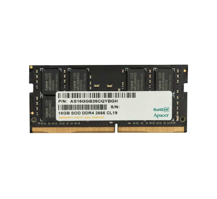 Apacer 2666 MHz DDR4 Notebook Memory (16GB), Laptop Memory, Apacer - ICT.com.mm