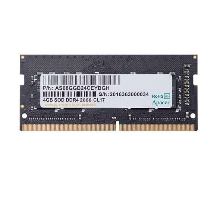 Apacer 2666 MHz DDR4 Notebook Memory (4GB), Laptop Memory, Apacer - ICT.com.mm