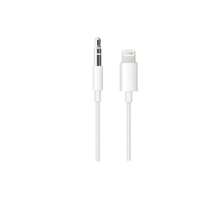 Apple Lightning to 3.5mm Audio Cable 1.2m (White) - ICT.com.mm