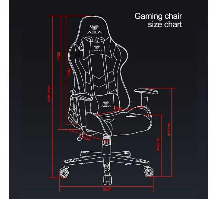 AULA F1007 Gaming Chair (Blue Camouflage), Gaming Chairs, AULA - ICT.com.mm