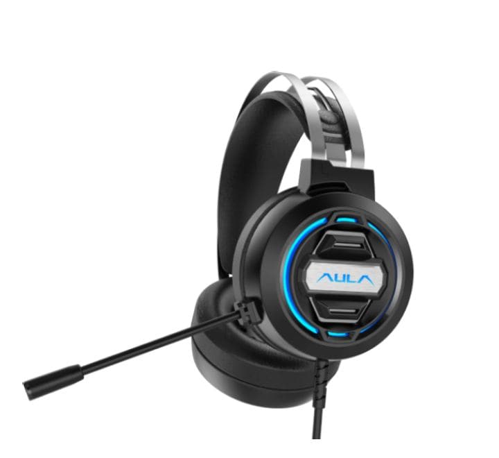 AULA S603 Wired Gaming Headset (Black), Gaming Headsets, AULA - ICT.com.mm