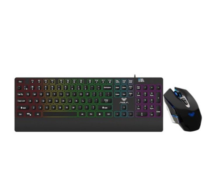 AULA Wired Membrane Gaming keyboard T201, Gaming Keyboards, AULA - ICT.com.mm