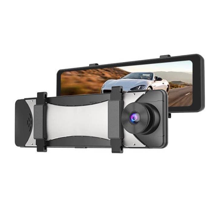 AZDome PG16S 2.5K 11-Inches Full Touch Split Screen Display Mirror Dash Cam, Dashcams, AZDome - ICT.com.mm