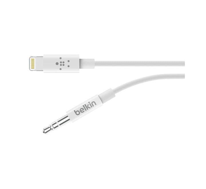 Belkin 3.5 mm Audio Cable With Lightning Connector (White), Apple Accessories, Belkin - ICT.com.mm