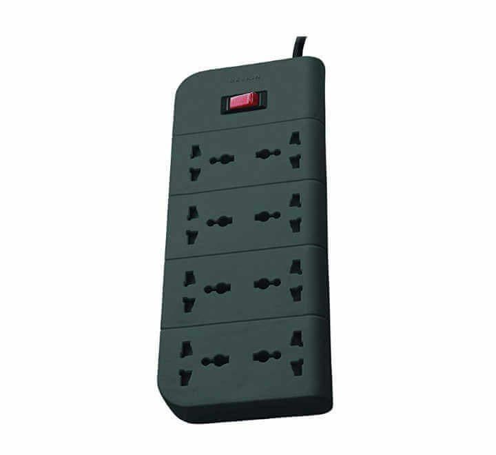 Belkin Essential Series 8 Socket Surge Protector (F9E800zb2Mgry), Surge Protection, Belkin - ICT.com.mm