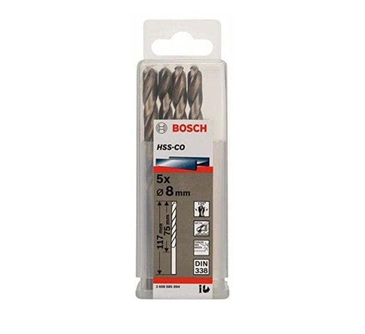 BOSCH Metal Drill Bits HSS-Co 135 (8.0mm), Tool Accessories, BOSCH - ICT.com.mm