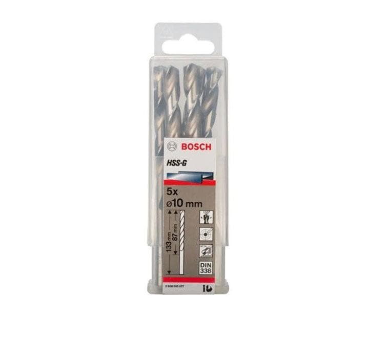 BOSCH Metal Drill Bits HSS-G (10.0mm), Tool Accessories, BOSCH - ICT.com.mm