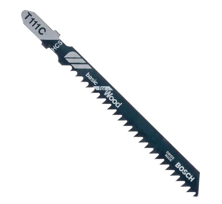 BOSCH T111C Jigsaw Blade (Basic for Wood), Tool Accessories, BOSCH - ICT.com.mm