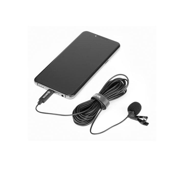 BOYA Digital Lavalier Microphone for Andriod Devices (BY-M3), Microphones, BOYA - ICT.com.mm