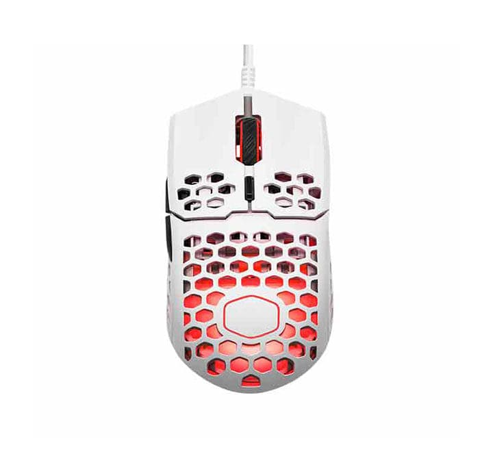 Cooler Master MM711 RGB Gaming Mouse (Glossy White), Gaming Mice, Cooler Master - ICT.com.mm