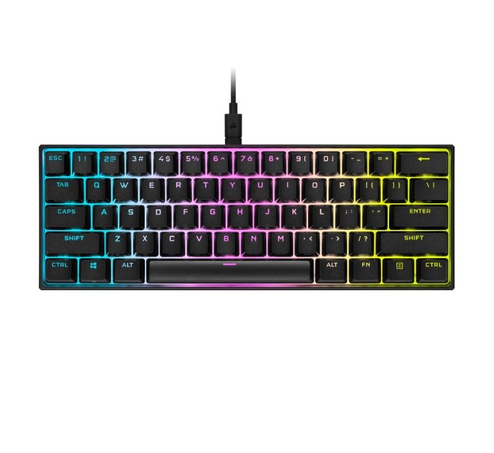 Corsair K65 RGB MINI 60% Mechanical Gaming Keyboard (Cherry MX Speed), Gaming Keyboards, Corsair - ICT.com.mm