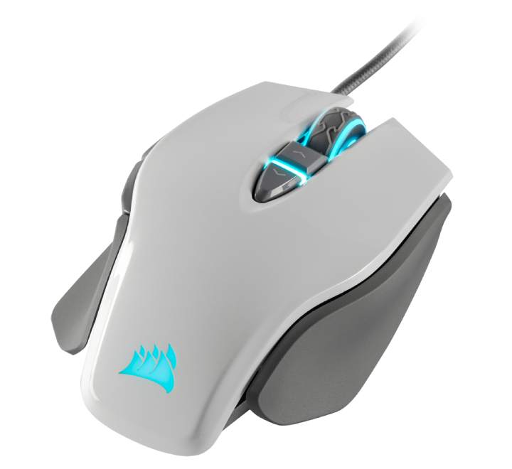 Corsair M65 Elite RGB FPS PC Gaming Mouse Optical (White), Gaming Mice, Corsair - ICT.com.mm