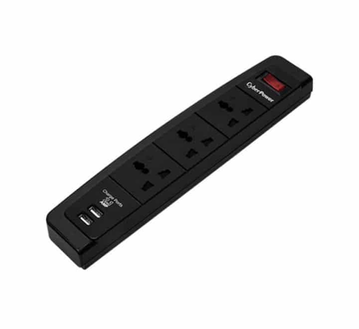 CyberPower Socket Surge Protector (P0330SUA0-UN), Surge Protection, CyberPower - ICT.com.mm