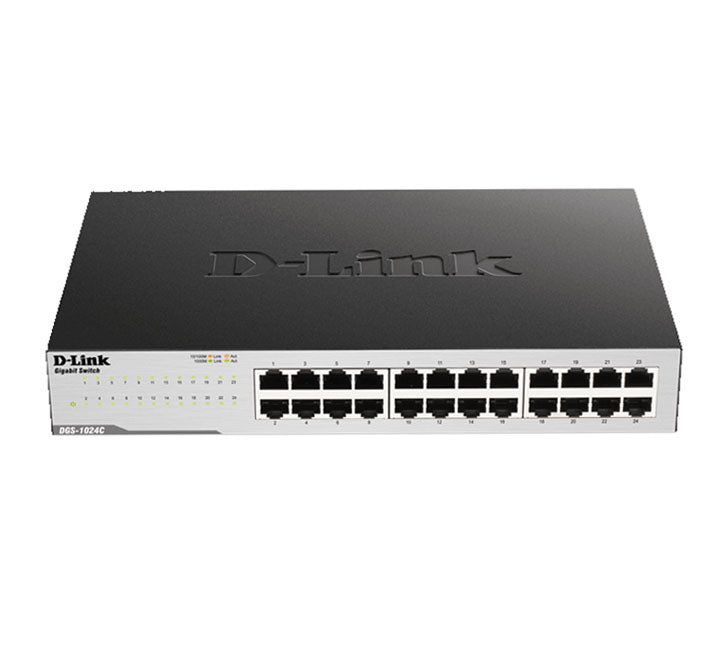 D-Link DGS-1024C 24-port Unmanaged Gigabit Switch, Switches, D-Link - ICT.com.mm