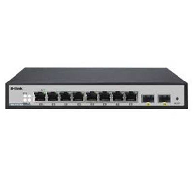 D-Link DGS-1210-10H 10-Port Gigabit Smart Managed Switch, Managed Switches, D-Link - ICT.com.mm