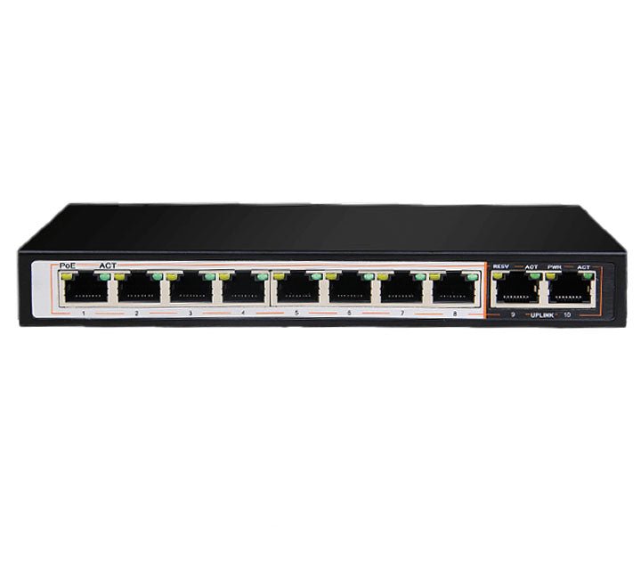 D-Link DGS-F1010P-E 10-port Unmanaged Gigabit PoE Switch, POE Switches, D-Link - ICT.com.mm