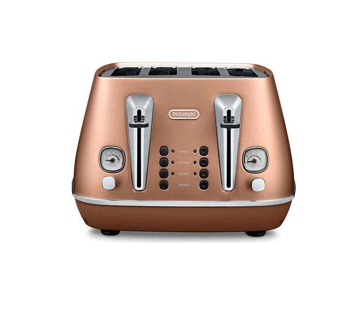 De'longhi CTI 4003.CP 4 Slice Toaster, Toasters, De'longhi - ICT.com.mm