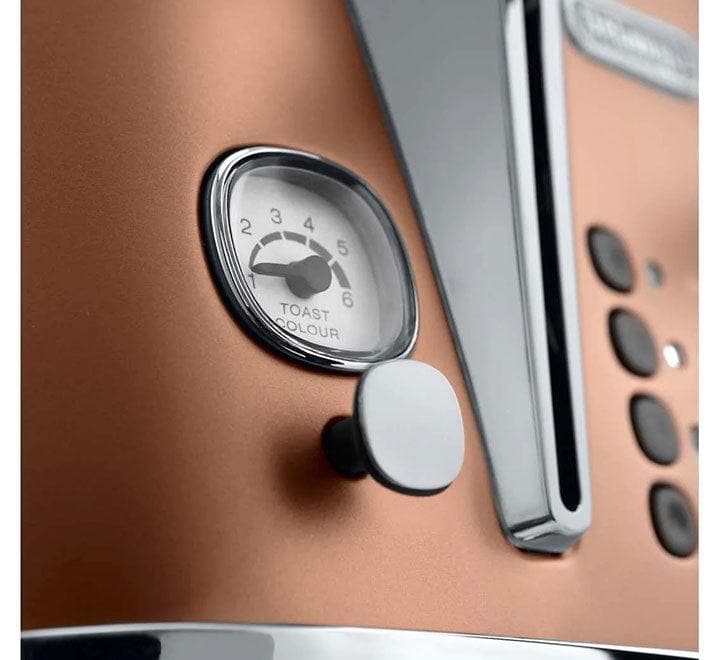 De'longhi CTI 4003.CP 4 Slice Toaster, Toasters, De'longhi - ICT.com.mm