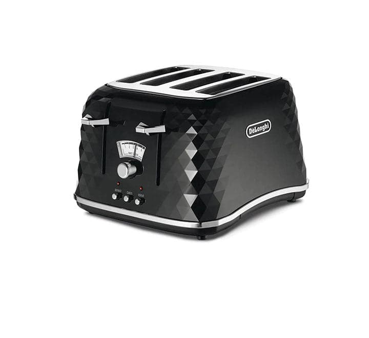 De'longhi CTJ 4003.BK 4 Slice Toaster, Toasters, De'longhi - ICT.com.mm
