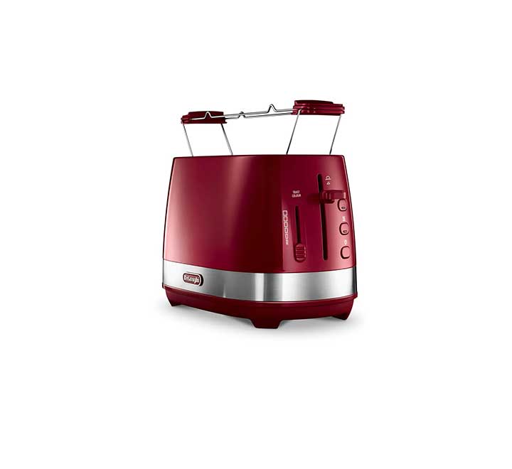 De'longhi CTLA 3103.R 2 Slice Toaster (Red), Toasters, De'longhi - ICT.com.mm