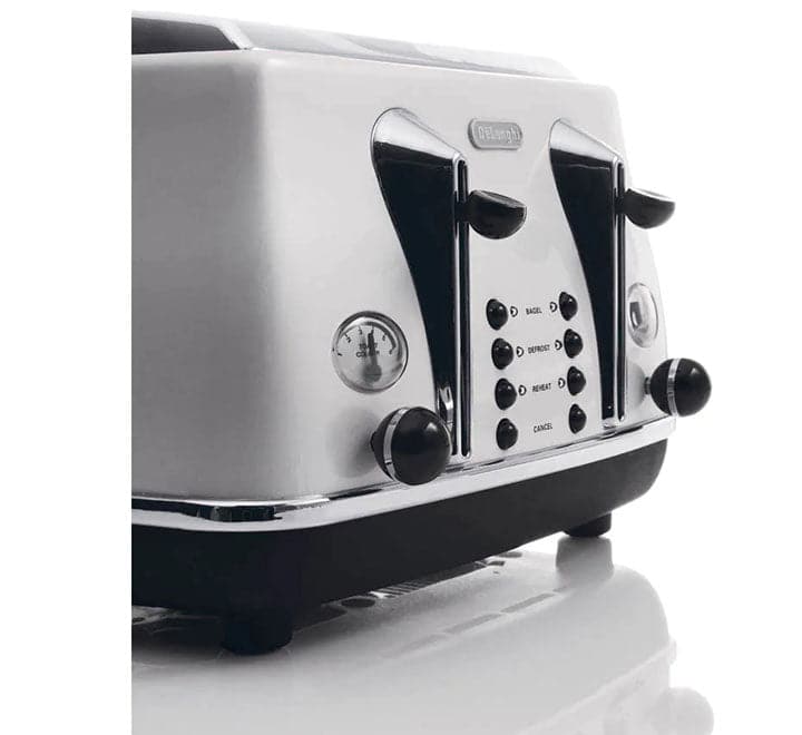 De'longhi CTO 4003.W 4 Slice Toaster, Toasters, De'longhi - ICT.com.mm