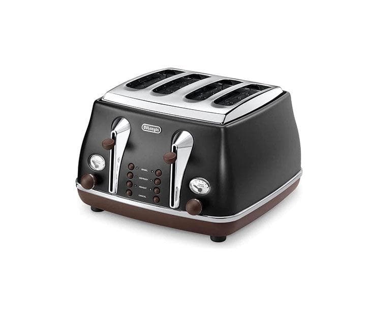 De'longhi CTOV 4003.BK 4 Slice Toaster, Toasters, De'longhi - ICT.com.mm