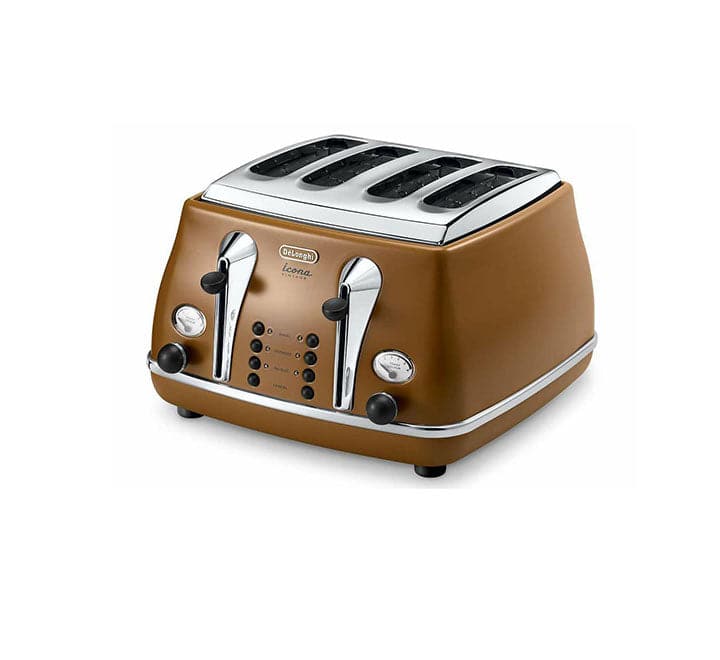 De'longhi CTOV 4003.BW 4 Slice Toaster, Toasters, De'longhi - ICT.com.mm