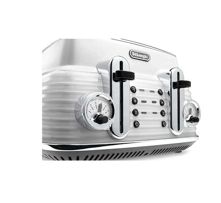 De'longhi CTZ 4003.W 4 Slice Toaster, Toasters, De'longhi - ICT.com.mm