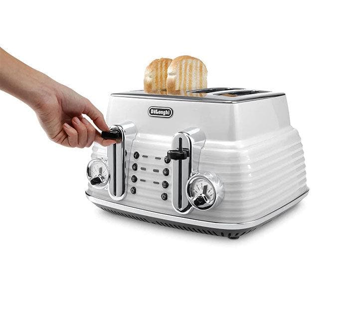 De'longhi CTZ 4003.W 4 Slice Toaster, Toasters, De'longhi - ICT.com.mm