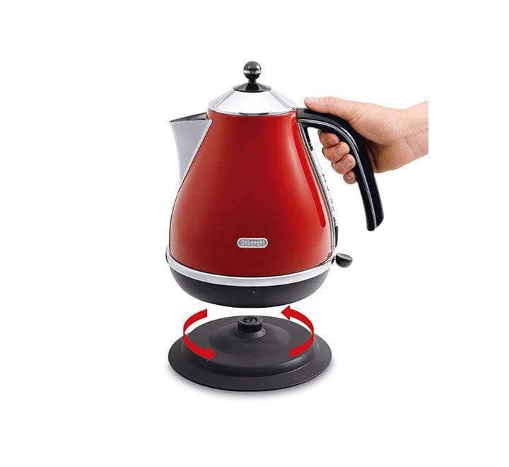 De'longhi Icona KBO 2001.R Kettle (Red), Electric Kettles, De'longhi - ICT.com.mm