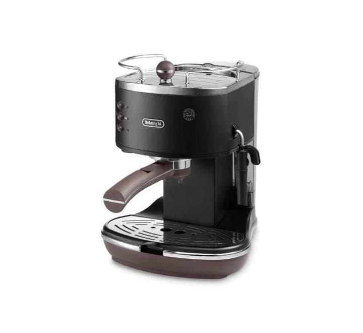 De'longhi Icona Vintage ECOV 310.BK Pump Espresso Coffee Machine, Coffee Machines, De'longhi - ICT.com.mm