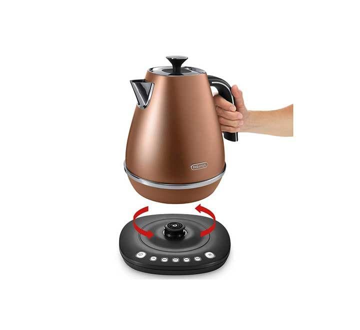 De'longhi KBI 2011.CP Kettle (Copper), Electric Kettles, De'longhi - ICT.com.mm