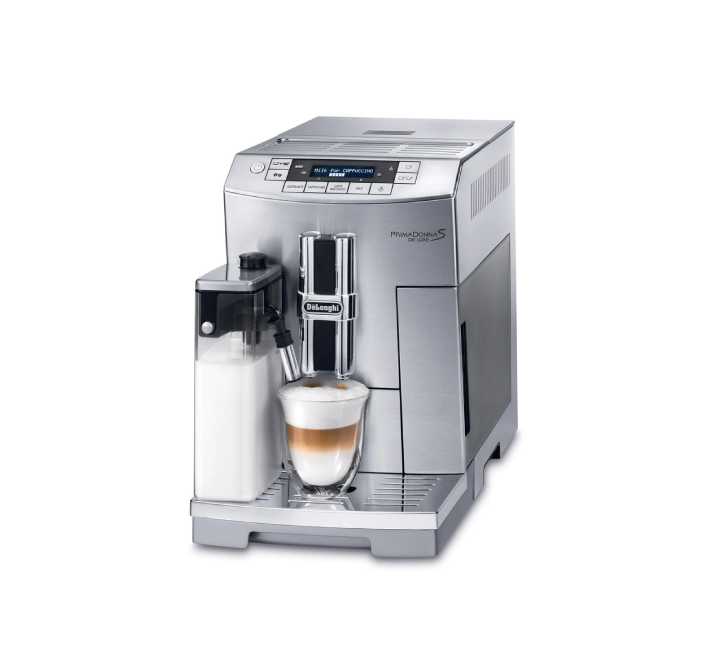 De'longhi PrimaDonna S De Luxe ECAM 26.455.M Fully Auto Coffee Machine, Coffee Machines, De'longhi - ICT.com.mm