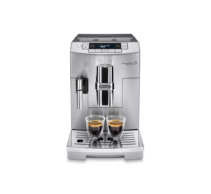 De'longhi PrimaDonna S De Luxe ECAM 26.455.M Fully Auto Coffee Machine, Coffee Machines, De'longhi - ICT.com.mm