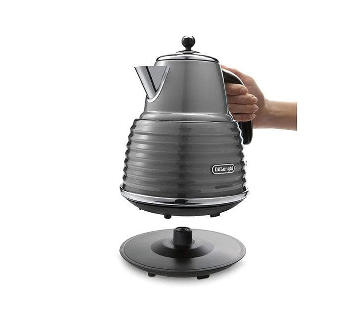 De'longhi Scultura KBZ 2001.GY Kettle (Gray), Electric Kettles, De'longhi - ICT.com.mm