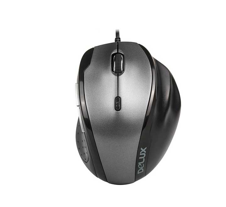 Delux M620 USB Optical Gaming Mouse (Black)-5, Gaming Mice, Delux - ICT.com.mm