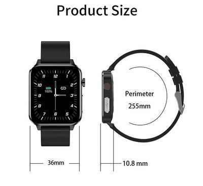 E86 Smartwatch (Brown Leather), Smart Watches, Unbranded - ICT.com.mm