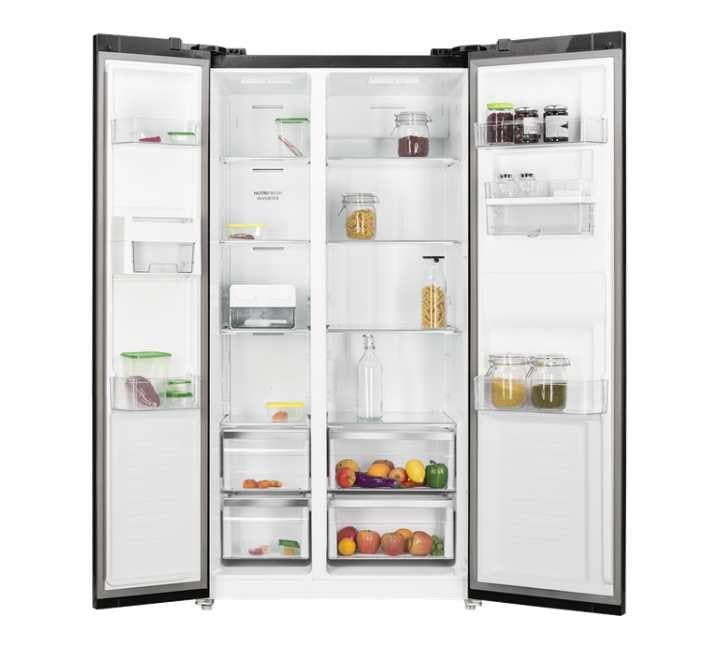 Electrolux 571L Side By Side Refrigerator-Freezer With Water Dispenser ESE6141A-B (Black) - ICT.com.mm